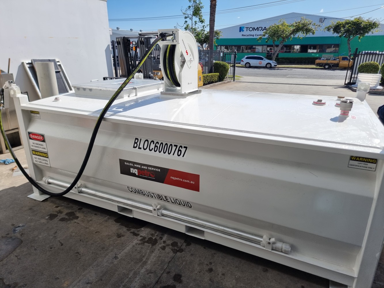 Bloc6000 (6000l SFL) with 12V 110 LPM Diesel Pump Package