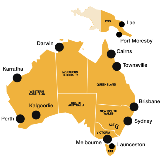 F.E.S. TANKS - Our Locations